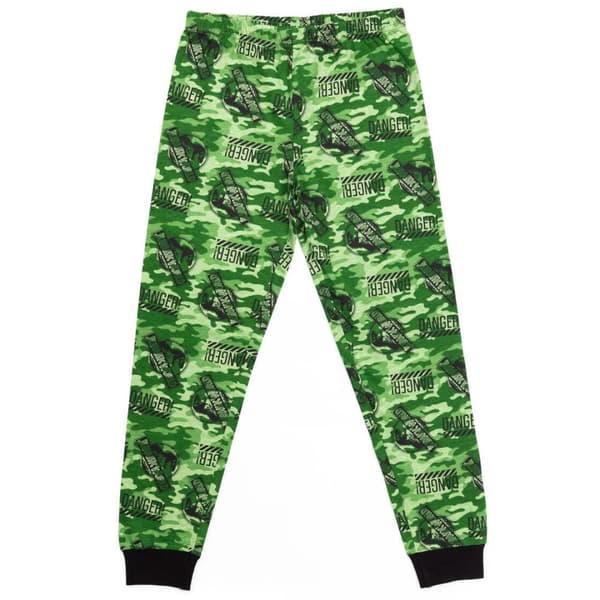 Jurassic World Boys Camo Long-Sleeved Pyjama Set