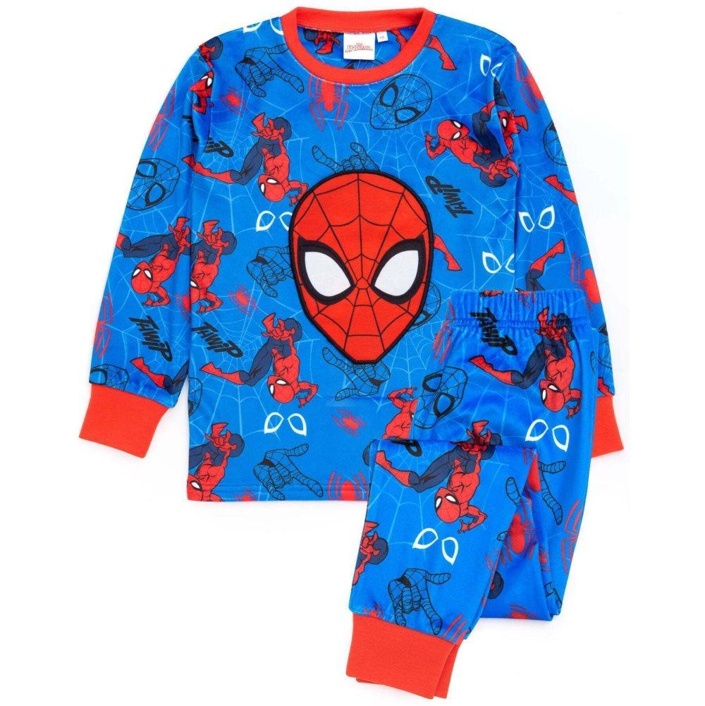 Spider-Man Långt pyjamaset i fleece för barn/barn