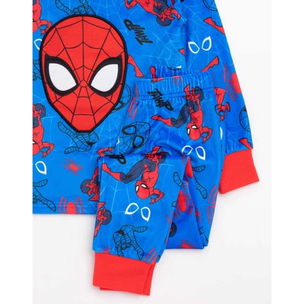 Spider-Man Børne/børn Fleece lang pyjamasæt