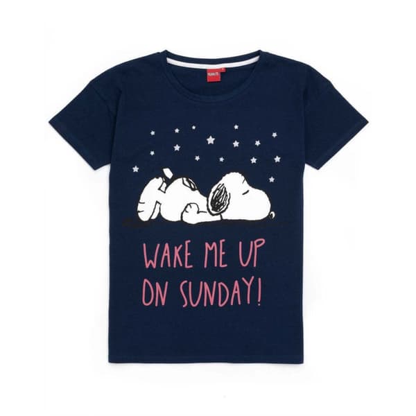 Snoopy Kort pyjamaset för kvinnor/damer