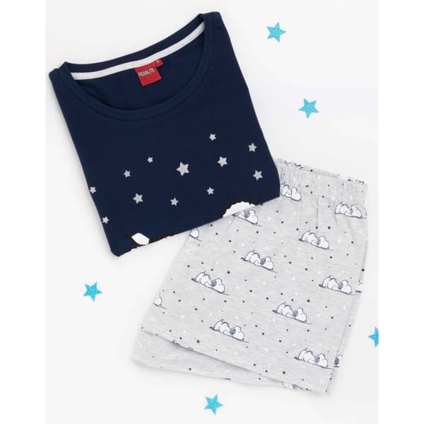 Snoopy Kort pyjamaset för kvinnor/damer