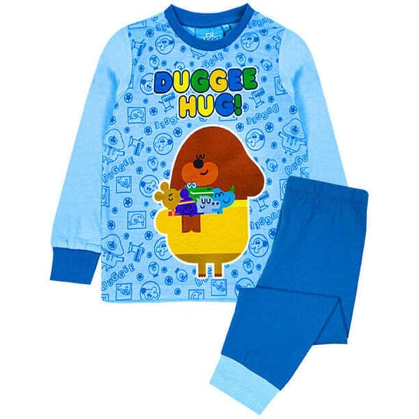 Hey Duggee Pyjamasæt til drenge med kram Blue 2-3 Years