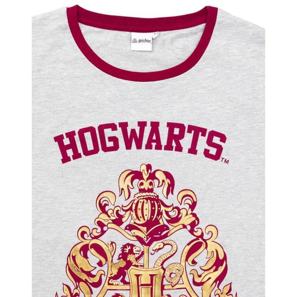 Harry Potter Kort pyjamasæt med Hogwarts-våbenskjold til kvinder/damer