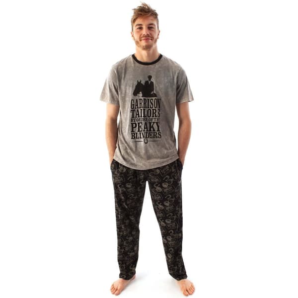 Peaky Blinders Mens Long Pyjama Set