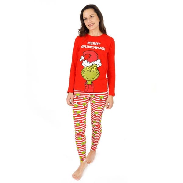 The Grinch Womens/Ladies Christmas Pyjama Set