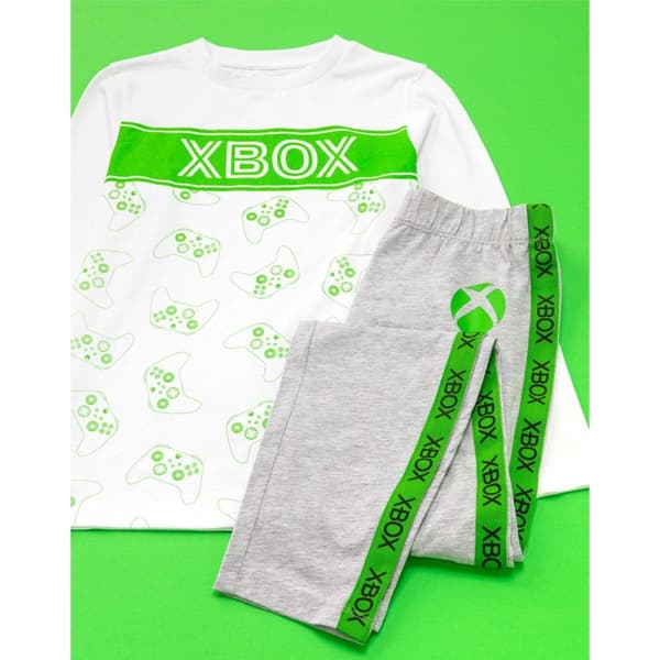 Xbox Långärmad pyjamas för flickor