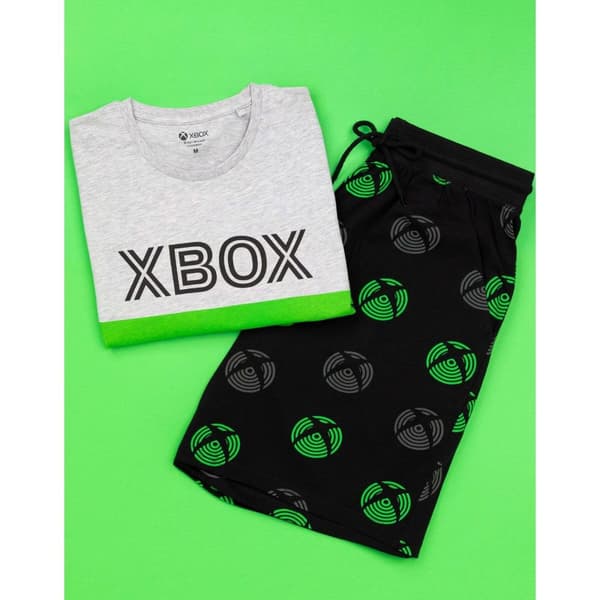 Xbox Mens Gamer T-Shirt & Shorts Set