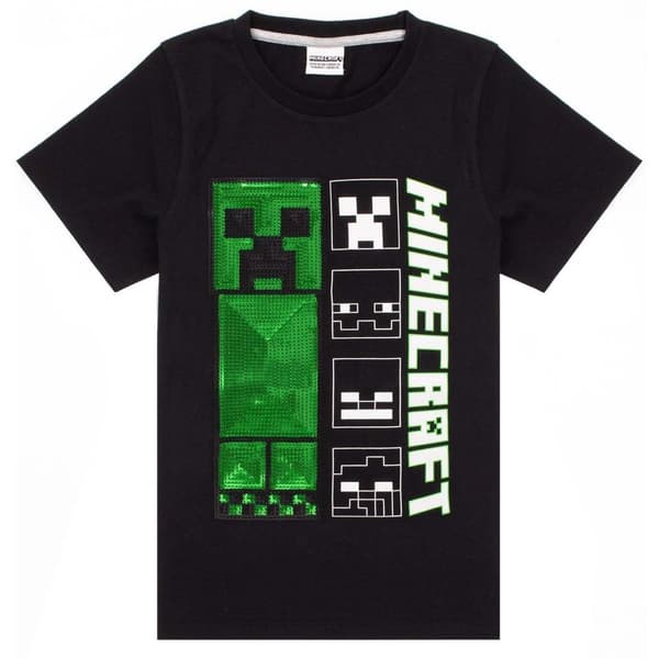 Minecraft Kort pyjamasæt til drenge