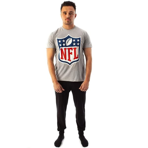 NFL Mens Logo Long Pyjama Set