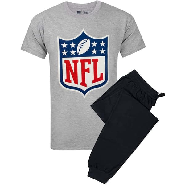 NFL Mens Logo Long Pyjama Set