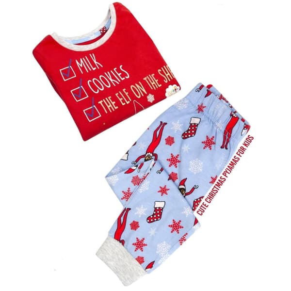 The Elf on the Shelf Childrens/Kids Christmas Pyjama Set