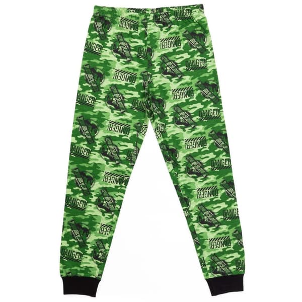 Jurassic World Pyjamasæt med lange ærmer i camo til drenge