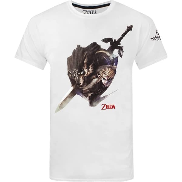 The Legend Of Zelda Mens Pyjama Set White/Grey/Black M
