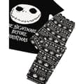 Miniatyrbillede 3 af 5: Nightmare Before Christmas Jack Skellington pyjamasæt til kvinder/damer