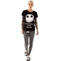 Miniatyrbillede 5 af 5: Nightmare Before Christmas Jack Skellington pyjamasæt til kvinder/damer
