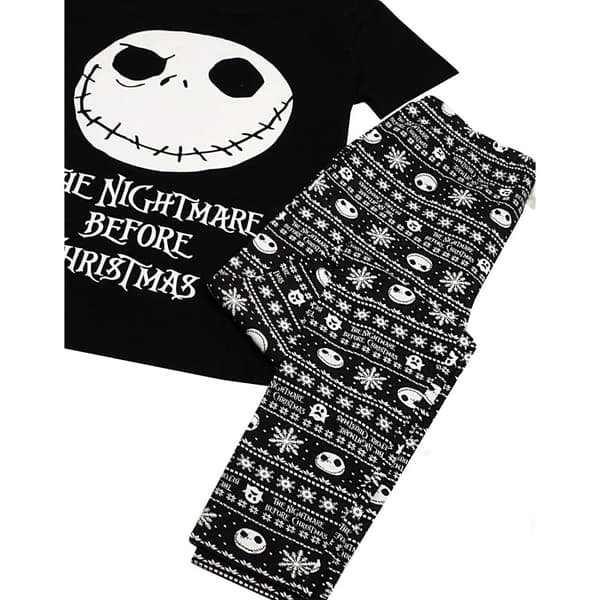 Nightmare Before Christmas Womens/Ladies Jack Skellington Pyjama Set