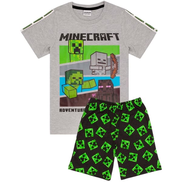 Minecraft Boys Short Pyjama Set