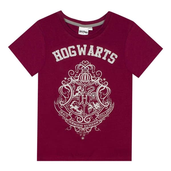 Harry Potter Pyjamasæt med Hogwarts våbenskjold for piger