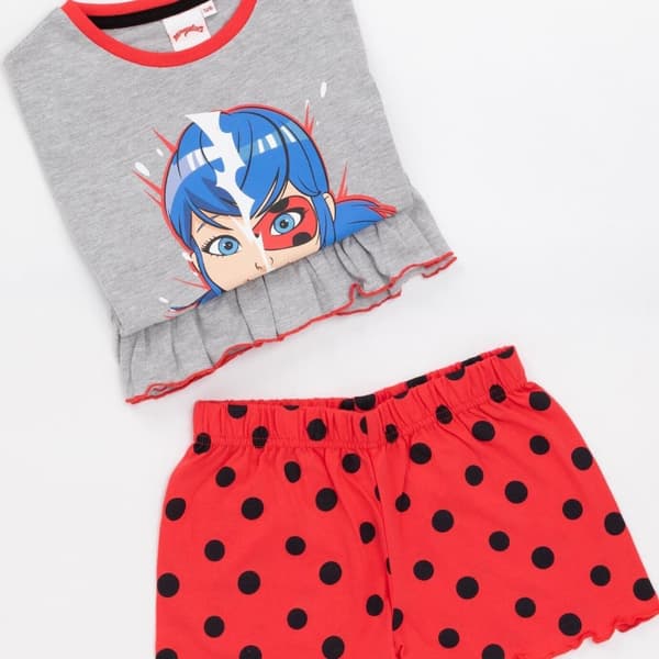 Miraculous Girls I Am My Own Hero! Short Pyjama Set (Pack of 3)