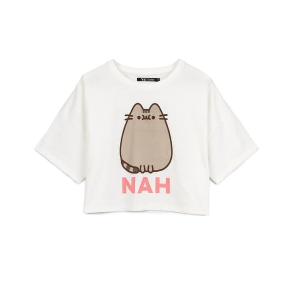 Pusheen Kvinnor/Damer Nah Long Pyjamaset