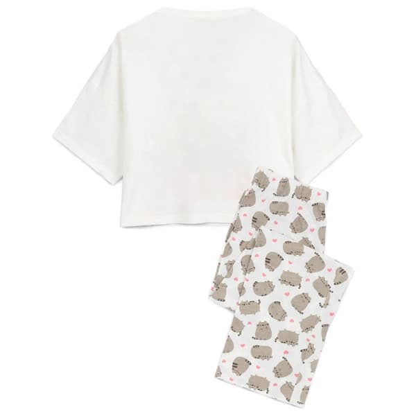 Pusheen Kvinnor/Damer Nah Long Pyjamaset