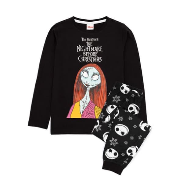 Nightmare Before Christmas Langt pyjamasæt til piger