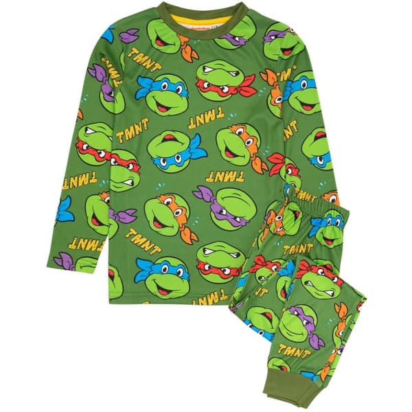 Teenage Mutant Ninja Turtles Childrens/Kids Long Pyjama Set