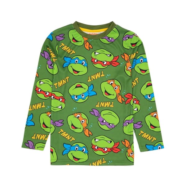 Teenage Mutant Ninja Turtles Childrens/Kids Long Pyjama Set