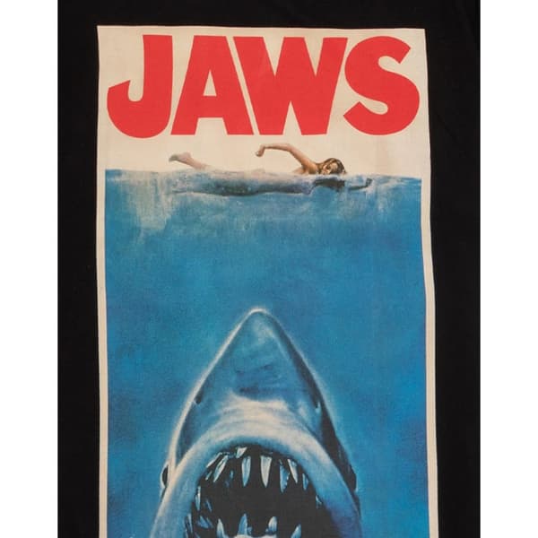 Jaws Långt pyjamaset med filmaffischer för män