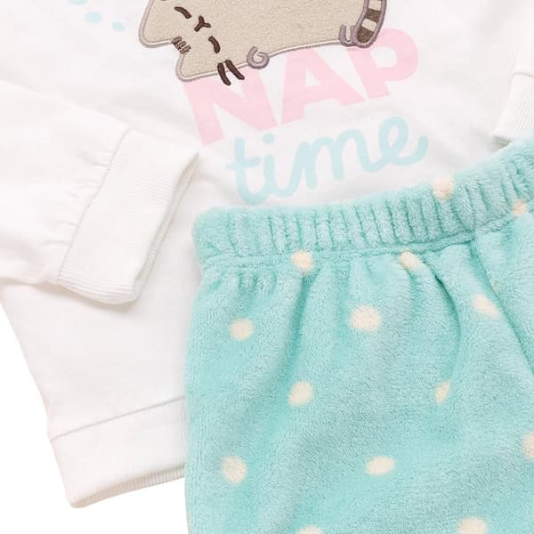Pusheen Pyjamasæt i fleece til piger