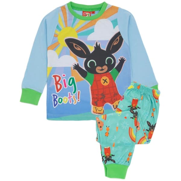 Bing Bunny Pyjamaset med långa ärmar för pojkar Blue 4-5 Years