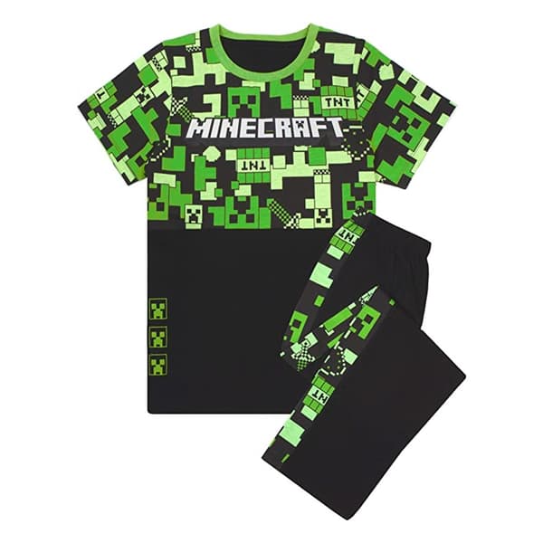 Minecraft Boys Gamer Long Pyjama Set