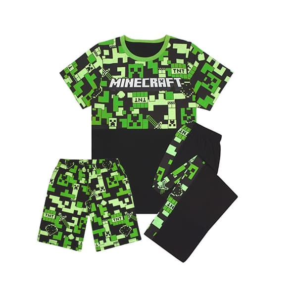 Minecraft Boys Gamer Long Pyjama Set