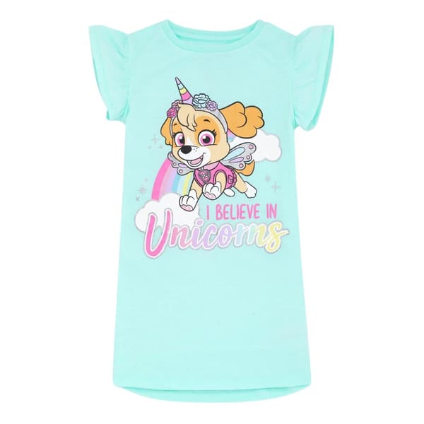 Paw Patrol Girls Skye Unicorn Nightie (2 st.)