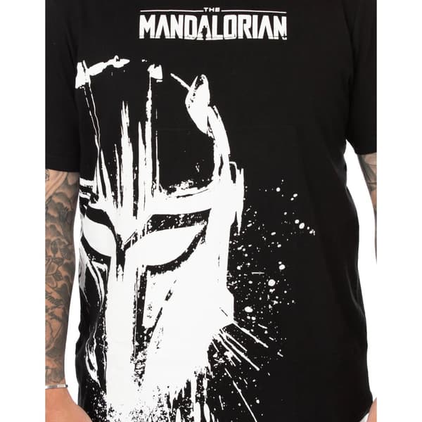 Star Wars: The Mandalorian Mens Splattered Pyjama Set