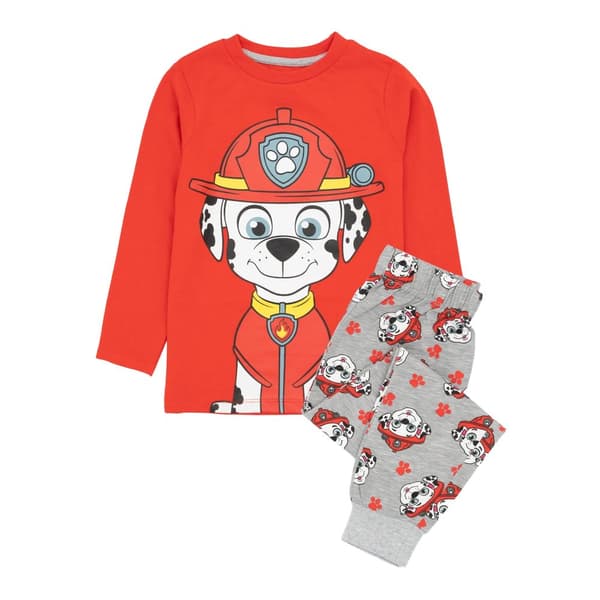 Paw Patrol Barn/Kids Chase & Marshall lång pyjamas (2 st.)