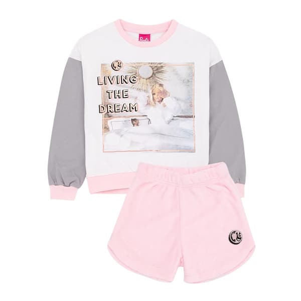 Barbie Piger Living The Dream-pyjamasæt i fleece