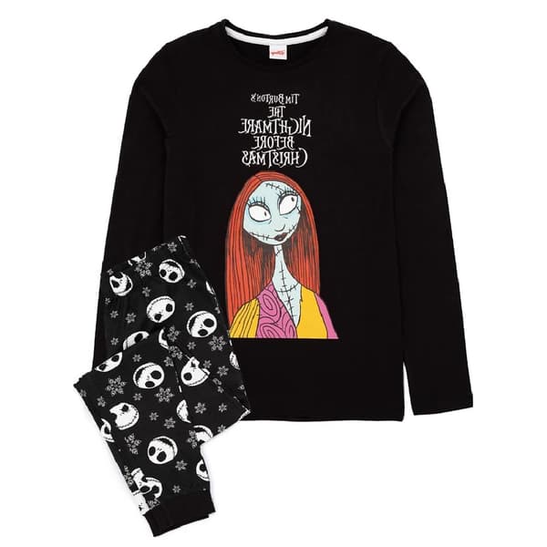 Nightmare Before Christmas Jack Skellington langt pyjamasæt til kvinder/damer