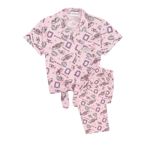Friends Kortærmet pyjamassæt til piger