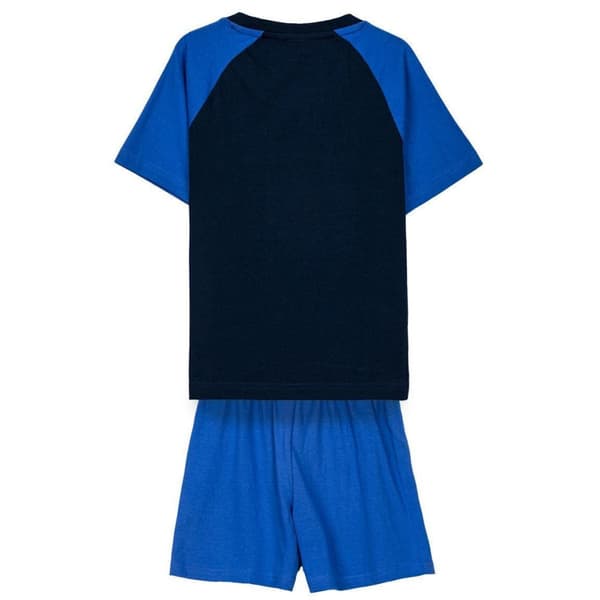 Spiderman pysjamas 4 år 104 cm trøye shorts avengers blå