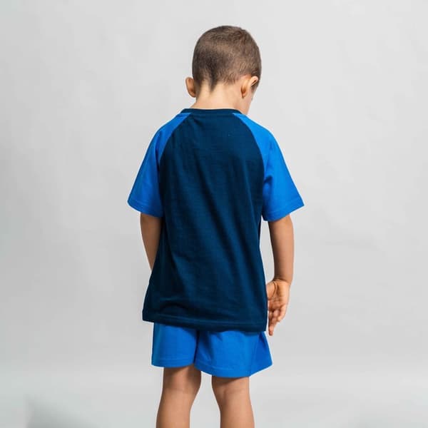 Spiderman pysjamas 3 år 98 cm trøye shorts avengers blå