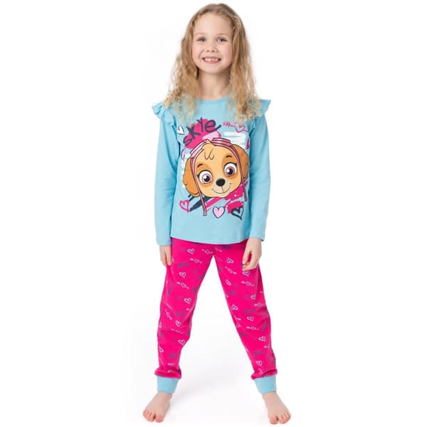 Paw Patrol Girls Long-Sleeved Pyjama Set