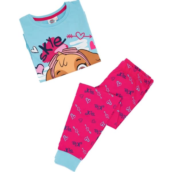 Paw Patrol Girls Long-Sleeved Pyjama Set