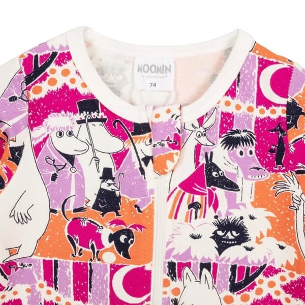 Moomin Serpentine pyjamas naturhvid