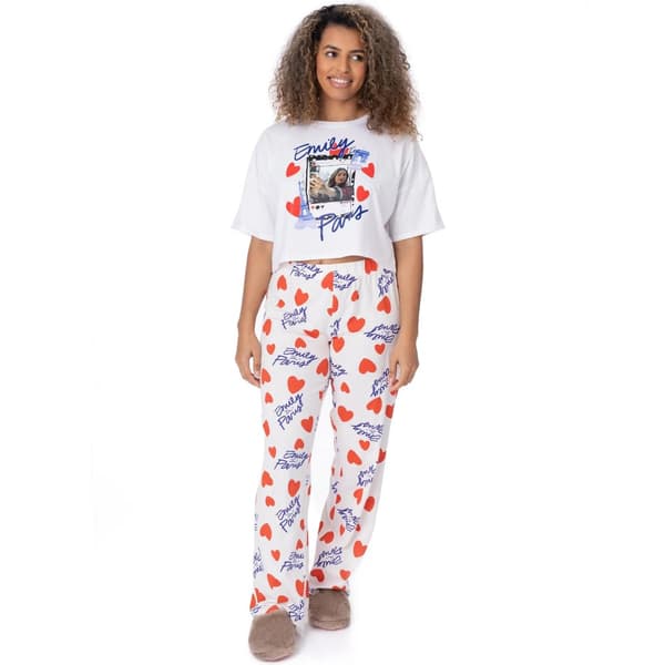 Emily In Paris Pyjamasæt til kvinder/damer