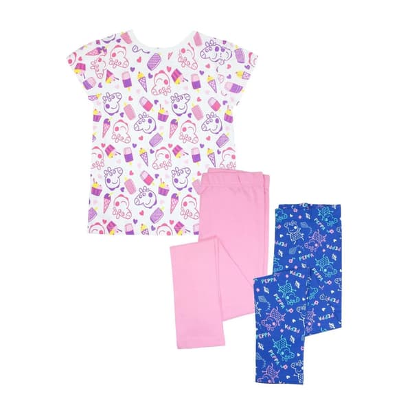 Peppa Pig Kortärmad pyjamas för flickor