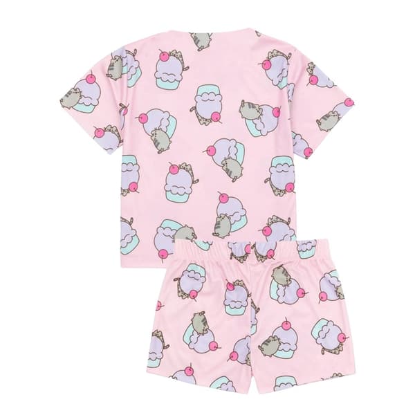 Pusheen Girls Cat Short Pyjama Set (Pack of 2)