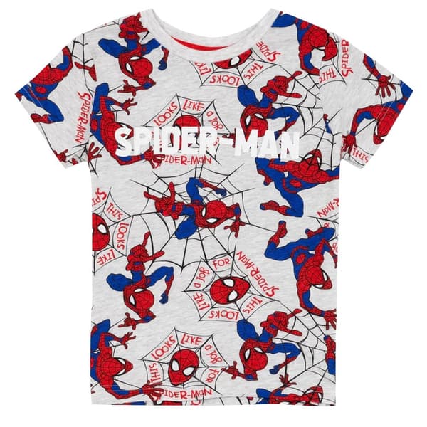 Spider-Man Boys Short-Sleeved Pyjama Set