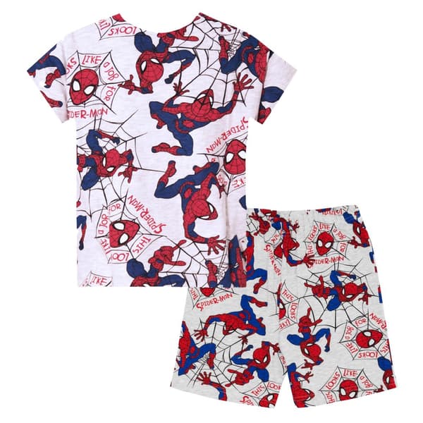 Spider-Man Boys Short-Sleeved Pyjama Set