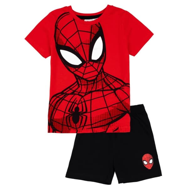 Spider-Man Pyjamasset Close Up för pojkar